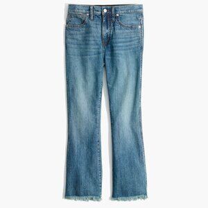 Madewell Cali Demi-Boot Jeans - Comfort Stretch/Eco Edition - Size 26